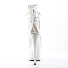 Load image into Gallery viewer, ADORE-1018 Pleasers 7 Inch Heel White Strippers Ankle Boots