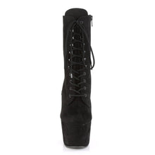 Load image into Gallery viewer, ADORE-1020FS Pleaser 7&quot; Heel Black Exotic Dancing Ankle Boot