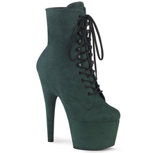 Load image into Gallery viewer, ADORE-1020FS 7&quot; Heel Emerald Green Exotic Dancing Ankle Boot