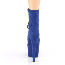 Load image into Gallery viewer, ADORE-1020FS 7&quot; Heel Royal Blue Exotic Dancing Ankle Boots