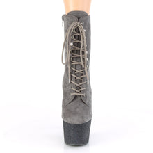 Load image into Gallery viewer, ADORE-1020FSMG 7&quot; Heel Grey Exotic Dancing Ankle Boots