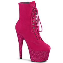 Load image into Gallery viewer, ADORE-1020FSMG 7&quot; Heel Hot Pink Exotic Dancing Ankle Boots