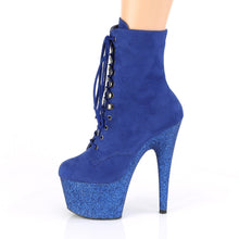 Load image into Gallery viewer, ADORE-1020FSMG 7 Inch Heel R. Blue Exotic Dancing Ankle Boot