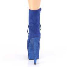 Load image into Gallery viewer, ADORE-1020FSMG 7 Inch Heel R. Blue Exotic Dancing Ankle Boot