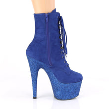 Load image into Gallery viewer, ADORE-1020FSMG 7 Inch Heel R. Blue Exotic Dancing Ankle Boot