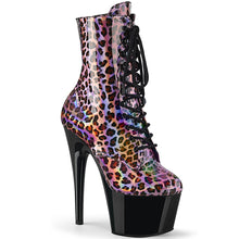 Load image into Gallery viewer, ADORE-1020LP 7&quot; Heel Pink Hologram Pole Dancing Ankle Boots