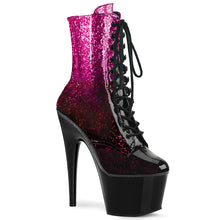 Load image into Gallery viewer, ADORE-1020OMB 7 Inch Heel Hot Pink Pole Dancing Ankle Boots