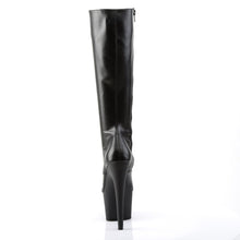 Load image into Gallery viewer, ADORE-2023 Pleasers 7 Inch Heel Black Pole Dancer Knee Highs