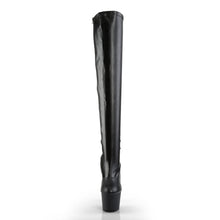 Load image into Gallery viewer, ADORE-3000 Pleaser 7 Inch Heel Black Pole Dancer Thigh Highs