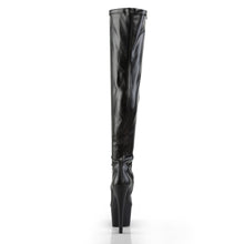 Load image into Gallery viewer, ADORE-3000 Pleaser 7 Inch Heel Black Pole Dancer Thigh Highs