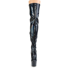 Load image into Gallery viewer, ADORE-3000HWR Pleaser 7&quot; Heel Black Pole Dancing Thigh Highs