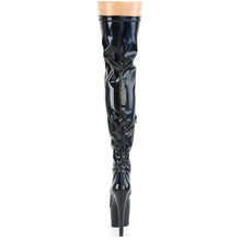 Load image into Gallery viewer, ADORE-3000HWR Pleaser 7&quot; Heel Black Pole Dancing Thigh Highs