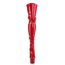 Load image into Gallery viewer, ADORE-3063 Pleaser 7 Inch Heel Red Pole Dancing Kinky Boots