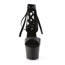 Load image into Gallery viewer, ADORE-700-14 Pleaser Sexy 7&quot; Heel Black Pole Dance Sandals