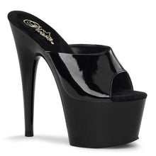 Load image into Gallery viewer, ADORE-701 Sexy 7 Inch Heel Black Patent Sexy Sandals