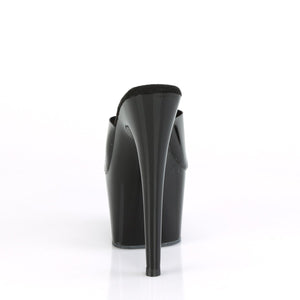 ADORE-701N Pleaser 7 Inch Heel Black Pole Dancing Shoes