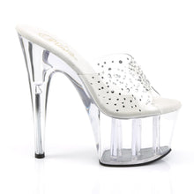 Load image into Gallery viewer, ADORE-701RS Pleaser 7&quot; Heel Clear Strippers Platform Sandals