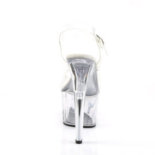 Load image into Gallery viewer, ADORE-708 Pleasers 7 Inch Heel Clear Sexy Sandals