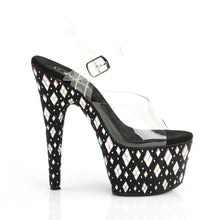 Load image into Gallery viewer, ADORE-708DIAMOND 7 Inch Heel Clear Black Strippers Sexy Shoe