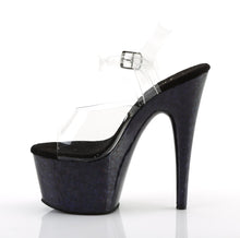 Load image into Gallery viewer, ADORE-708HSP Sexy 7 Inch Heel Clear Blue Hologram Sexy Shoes