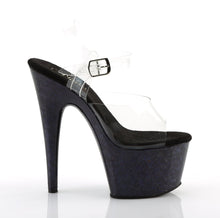 Load image into Gallery viewer, ADORE-708HSP Sexy 7 Inch Heel Clear Blue Hologram Sexy Shoes