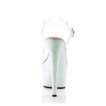 Load image into Gallery viewer, ADORE-708LG 7&quot; Heel Clear Opal Glitter Sexy Sandals