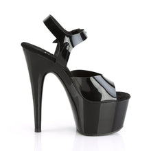 Load image into Gallery viewer, ADORE-708N Pleaser Sexy 7 Inch Heel Black Pole Dancer Shoes