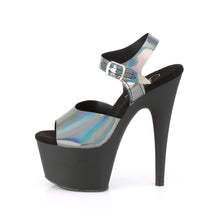 Load image into Gallery viewer, ADORE-708N-DT Pleaser Sexy 7&quot; Heel Pewter Pole Dancer Shoes