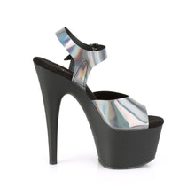 Load image into Gallery viewer, ADORE-708N-DT Pleaser Sexy 7&quot; Heel Pewter Pole Dancer Shoes