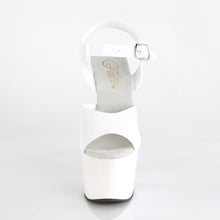 Load image into Gallery viewer, ADORE-708N Pleaser Sexy 7 Inch Heel White Pole Dancer Shoes