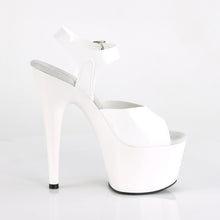 Load image into Gallery viewer, ADORE-708N Pleaser Sexy 7 Inch Heel White Pole Dancer Shoes