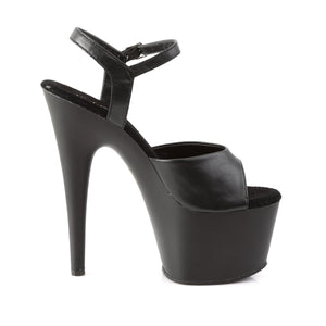 ADORE-709 Pleasers 7 Inch Heel Black Pole Dancing Platforms