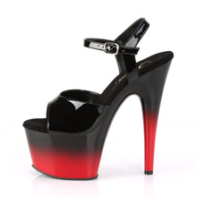 Load image into Gallery viewer, ADORE-709BR-H Pleaser 7&quot; Heel Black Patent Pole Dancing Shoe