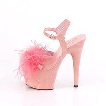 Load image into Gallery viewer, ADORE-709F Pleaser 7 Inch Heel Baby Pink Pole Dancing Shoes