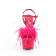 Load image into Gallery viewer, ADORE-709F 7&quot; Heel Hot Pink F. Suede Pole Dancing Shoes