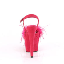 Load image into Gallery viewer, ADORE-709F 7&quot; Heel Hot Pink F. Suede Pole Dancing Shoes