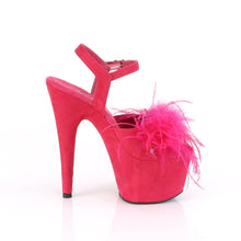 Load image into Gallery viewer, ADORE-709F 7&quot; Heel Hot Pink F. Suede Pole Dancing Shoes