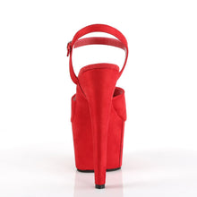 Load image into Gallery viewer, ADORE-709FS Pleaser 7&quot; Heel Red Pole Dancing Shoes