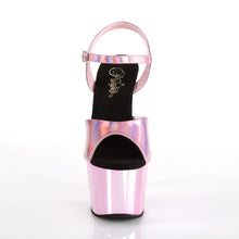 Load image into Gallery viewer, ADORE-709HGCH Pleaser 7&quot; Heel Baby Pink Pole Dancing Shoes