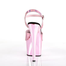 Load image into Gallery viewer, ADORE-709HGCH Pleaser 7&quot; Heel Baby Pink Pole Dancing Shoes