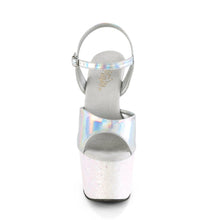 Load image into Gallery viewer, ADORE-709HGG 7&quot; Heel Silver Hologram Sexy Sandals