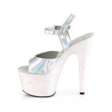 Load image into Gallery viewer, ADORE-709HGG 7&quot; Heel Silver Hologram Sexy Sandals