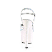 Load image into Gallery viewer, ADORE-709HGG 7&quot; Heel Silver Hologram Sexy Sandals