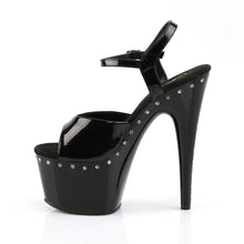 Load image into Gallery viewer, ADORE-709LS Pleaser 7 Inch Heel Black Sexy Sandals