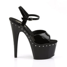 Load image into Gallery viewer, ADORE-709LS Pleaser 7 Inch Heel Black Sexy Sandals