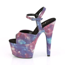 Load image into Gallery viewer, ADORE-709REFL Pleasers 7 Inch Heel Purple Pole Dancing Shoes