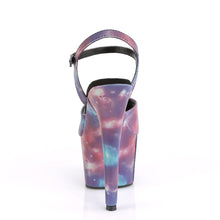 Load image into Gallery viewer, ADORE-709REFL Pleasers 7 Inch Heel Purple Pole Dancing Shoes