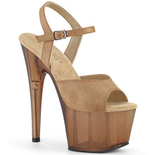 Load image into Gallery viewer, ADORE-709T Pleasers 7 Inch Heel Camel Pole Dancing Shoes