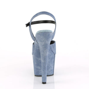 ADORE-709WR Pleaser 7 Inch Heel Denim Strippers Shoes