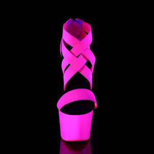 ADORE-769UV Sexy 7 Inch Heel Neon Hot Pink Pole Dancer Shoes